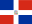 Lippu - Dominikaaninen tasavalta