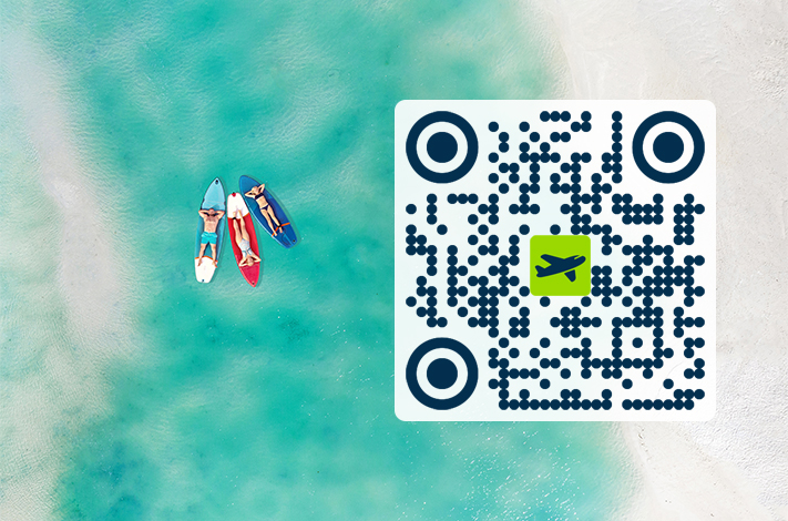 Skannaa koodi ladataksesi sovelluksemme.